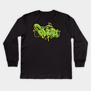 graffiti 2wear up 0.1. Kids Long Sleeve T-Shirt